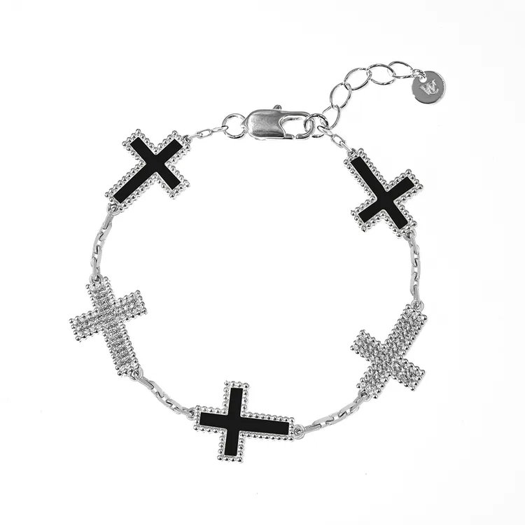 WIC 十字架雅宝原创设计雅宝手链[SL012]