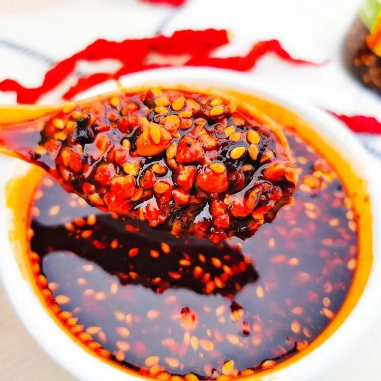 秦阿妹陕西凤翔特产辣酱辣子酱油泼辣子夹馍香辣203克X2瓶拌饭