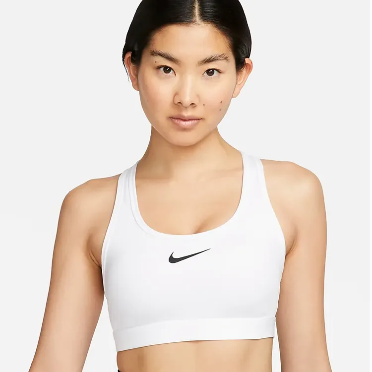 耐克/NIKE女子运动内衣W NK DF SWSH MED SPT BRA健身DX6822-100