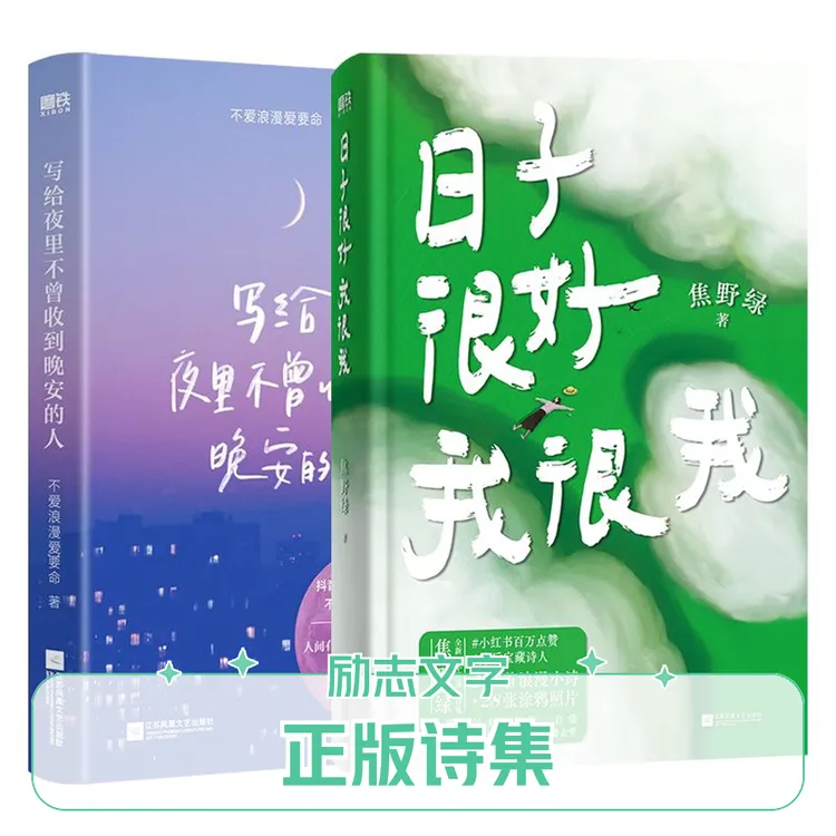 【精装正版】日子很好我很我 焦野绿治愈诗集散文 一天中我清醒三次