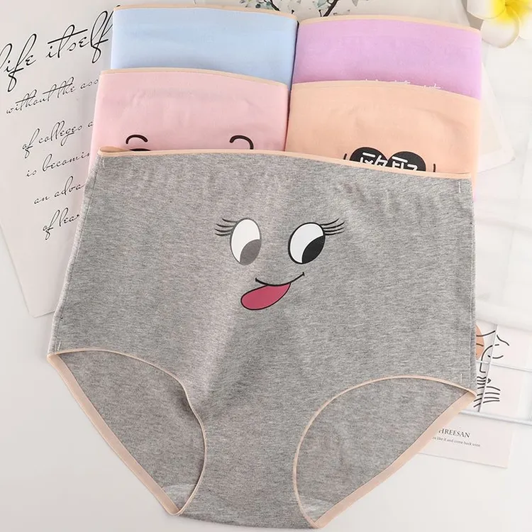 孕妇内裤女纯棉高腰托腹怀孕期专用无痕大码孕中晚期宽松透气裤头