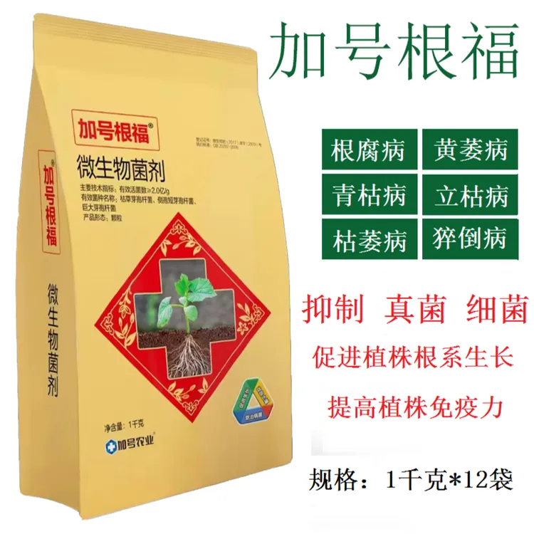 复合微生物菌剂解决根腐病枯黄萎病青枯病土传病害改良土壤促生根