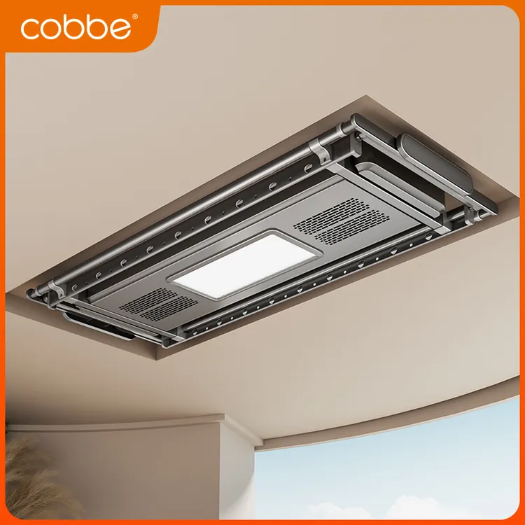 卡贝智能电动晾衣架阳台遥控家用自动伸缩晾晒声控电动升降晾衣架