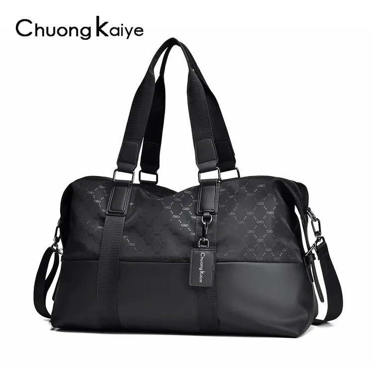 ChuongKaiye新款男士旅行包商务出差手提包大容量休闲斜挎行李包