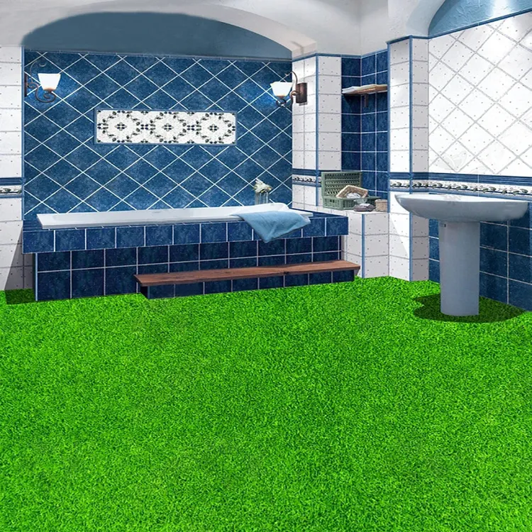 厨房地板贴地板破损遮盖贴阳台地贴防滑防油可擦免洗防水自粘地贴