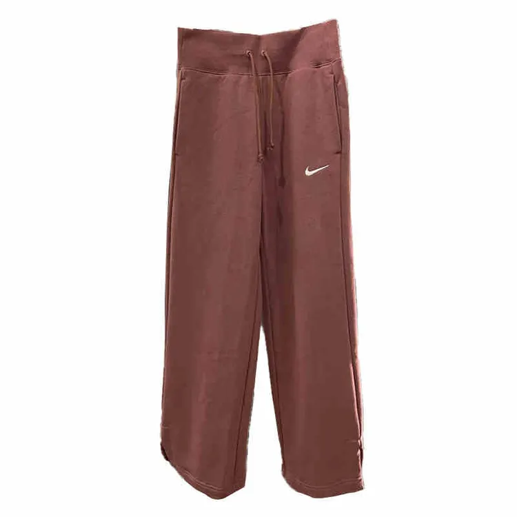 NIKE耐克女子AS W NSW PHNX FLC HR PNT WIDE针织长裤DQ5616-218