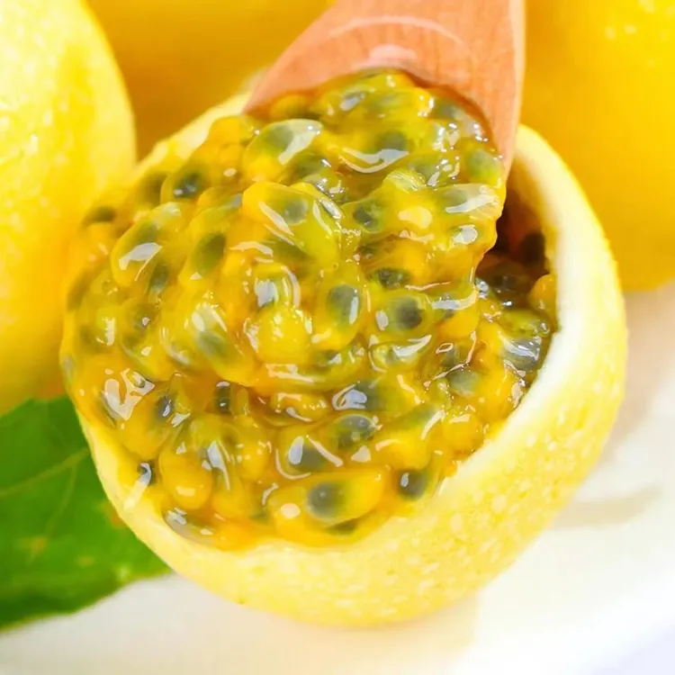 【大栗专属】原生态种植美味VC水果钦蜜9号黄金百香果17个 送开果器