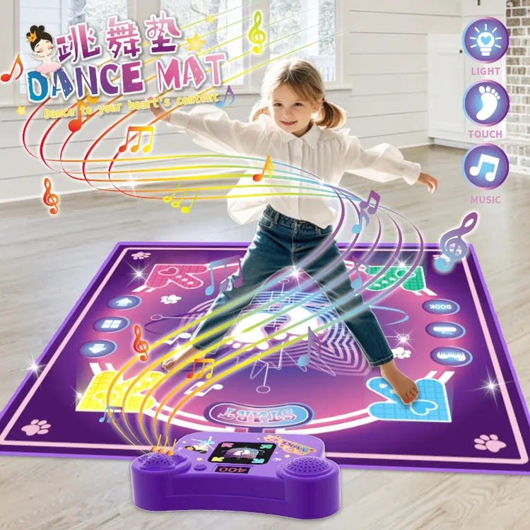 儿童跳舞毯脚踩音乐体感游戏机地垫无需电视宝宝室内运动新年礼物