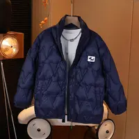 【现货】男童高定90白鸭绒保暖轻羽绒服2024秋冬款中大童C2419