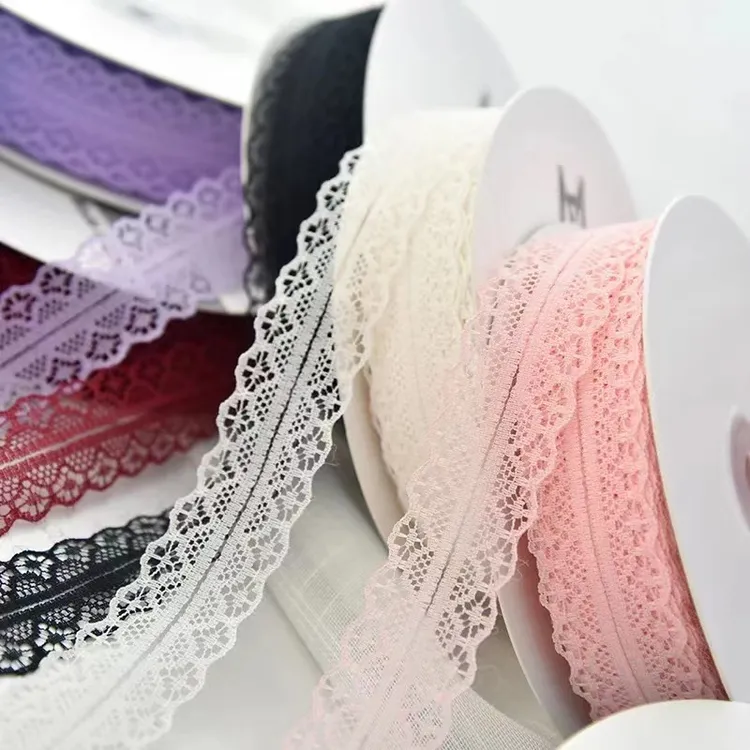 心悠蕾丝丝带高档烫金英文丝带鲜花礼盒花束水果包装材料甜品织带