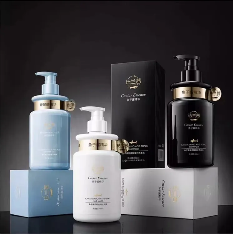 珐兰茜洗护沐套装鱼子酱玻尿酸香氛沐浴露柔顺留香护发膜滋养修护