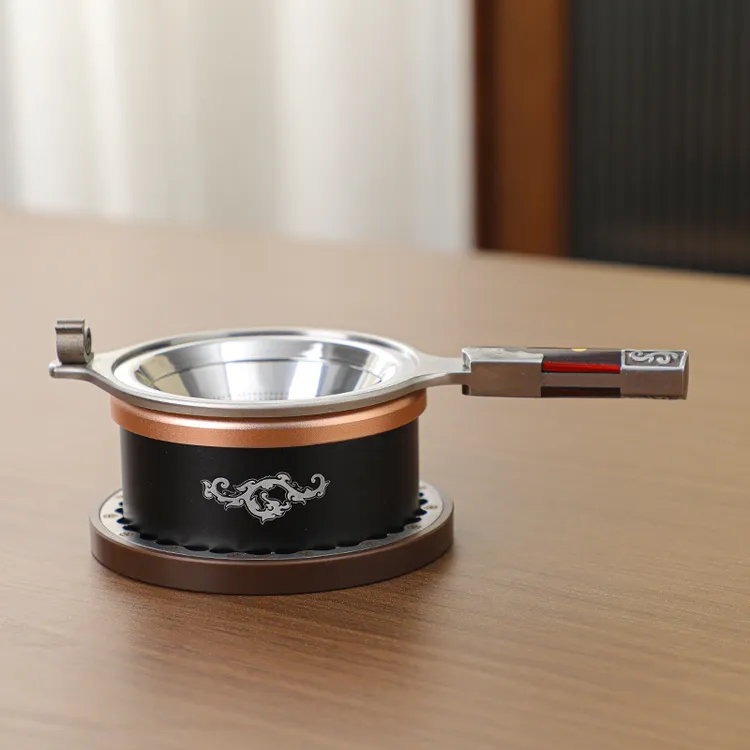茶漏网家用大马士革钢茶滤器创意功夫茶具配件茶隔茶叶过滤网高档