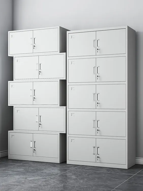 分五节文件柜凭证柜财务会计收纳柜办公室储物柜钢制柜多层档案柜