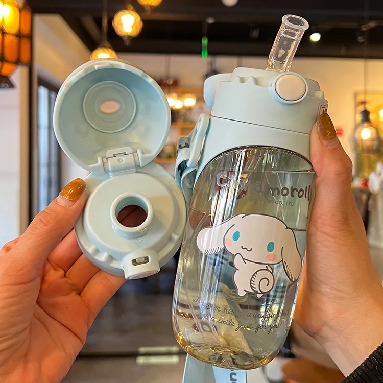 ppsu儿童吸管水杯奶瓶孕妇可用防摔喝水杯带刻度小学生专用水杯女