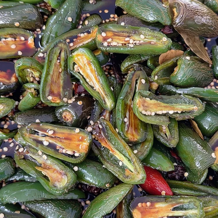 橘子哥东北酱油泡辣椒