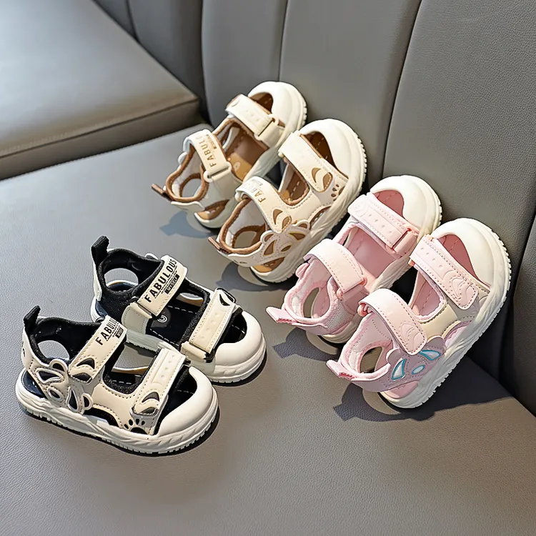 宝宝凉鞋2024夏季新款儿童包头软底沙滩鞋婴幼儿防滑轻便学步凉鞋