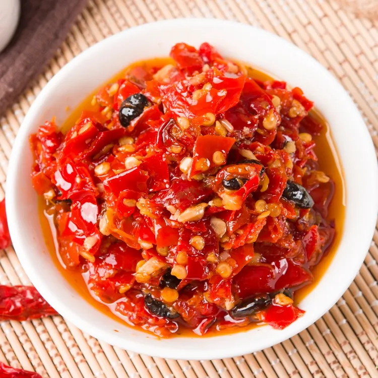 爱辣兰湘子家调味剁椒酱剁椒鱼头酱豆豉剁椒328克