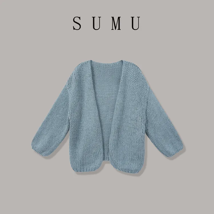 宿慕SUMU 女士针织衫 8-27 秋季2024新款时尚百搭针织衫C66002