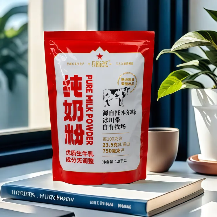 新农红袋新疆直发纯奶粉2斤装全家共享优质奶源厂家直发乳粉