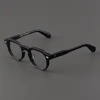MOSCOT LEMTOSH眼镜框男款美式磨砂灰绿色框复古板材女士近视镜架