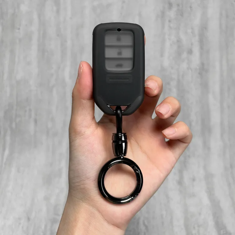 适用老款本田crv钥匙套思域雅阁超薄硅胶壳奥德赛 艾力绅 urv男 