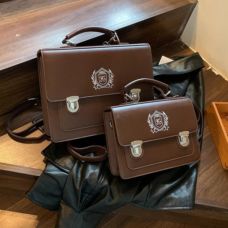 2025新款日系jk制服包单肩手提双肩包学院风邮差简约背包女包