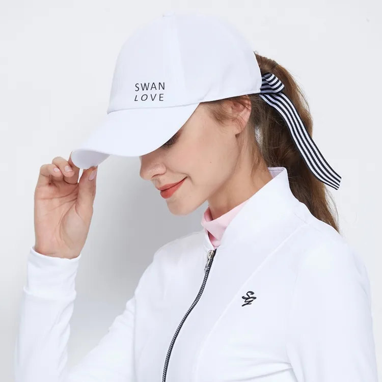 高尔夫球帽韩版帽子遮阳鸭舌帽防紫外线显脸小户外休闲球帽女夏季