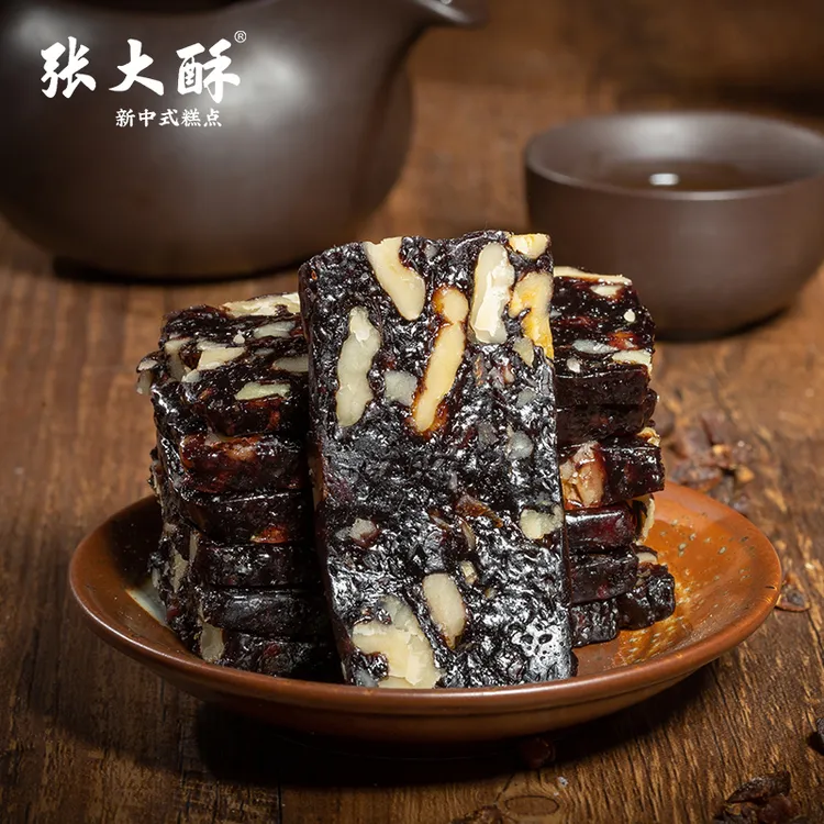 张大酥黄精糕养生糕点传统手工休闲解馋小零食点心核桃健康食品