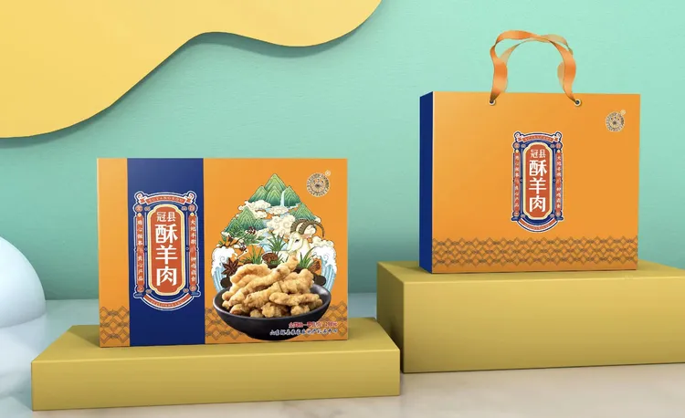 冠县嘚驾喔特产酥羊肉(400克×6罐)美味即食肉质口味系列即食