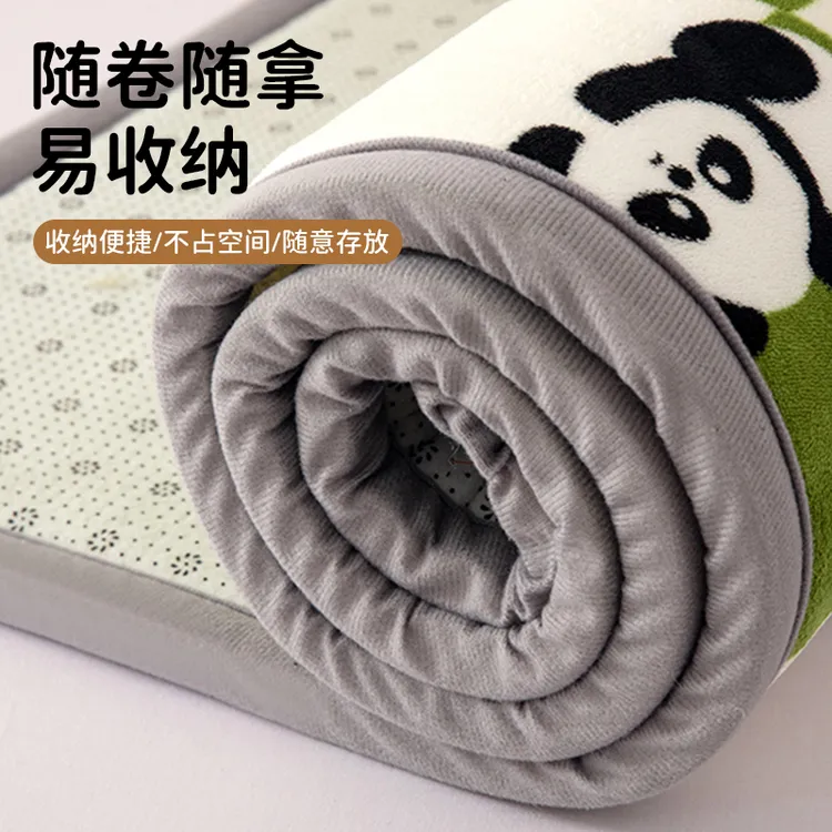 秋冬牛奶绒地毯打地铺多功能卧室床垫榻榻米睡垫儿童宝宝爬行褥子