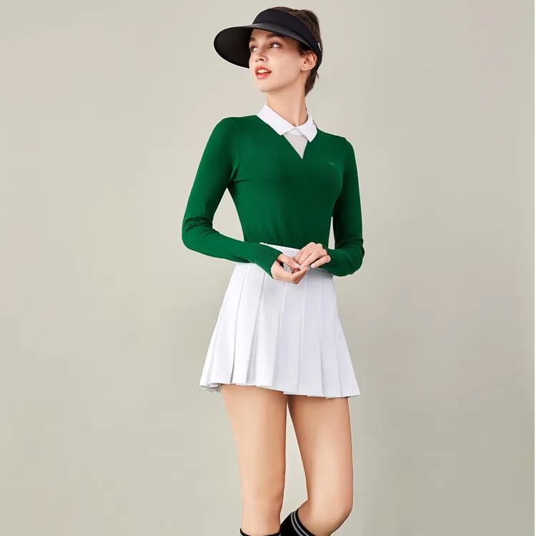 LoveGolf秋冬高尔夫服装女款女装毛衣时尚运动修身显瘦亲肤透气