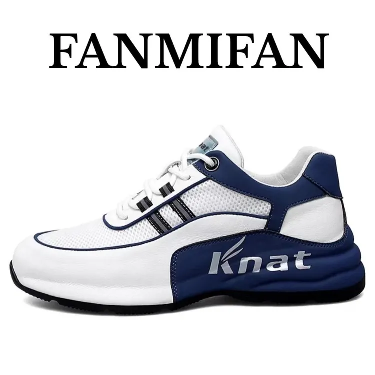 FANMIFAN/梵米凡意式定制厚底休闲鞋轻奢高档男士包底鞋时尚男鞋