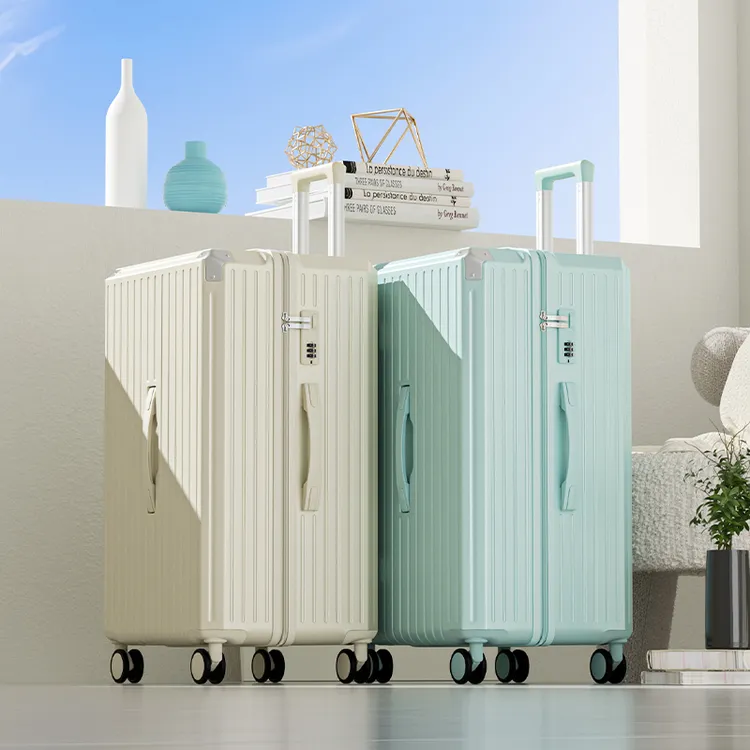 三七开大容量行李箱拉杆箱女2024年新款学生高颜值旅行密码箱子男