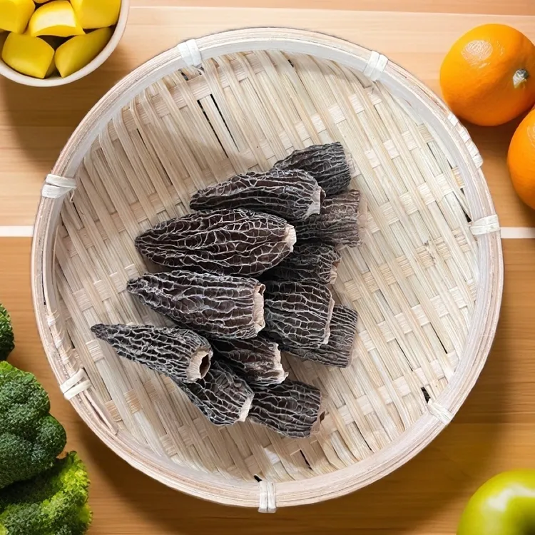 羊肚菌七妹全剪5-7公分，头茬、细纹菌味香浓