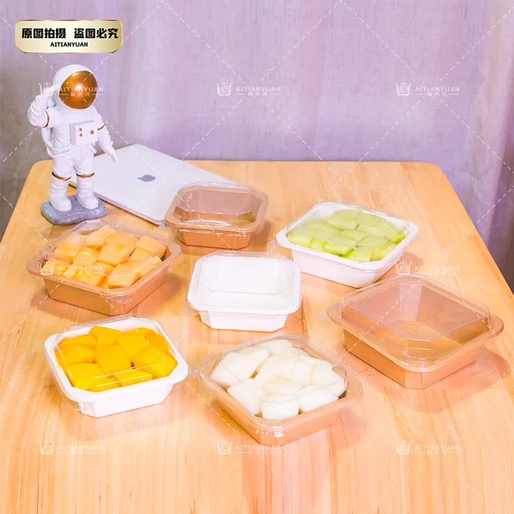 牛皮纸加厚款八角碗  1箱300只