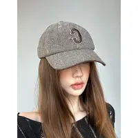 【刺绣棒球帽】秋冬小众刺绣设计大头围显脸小棒球帽ZMM2431016