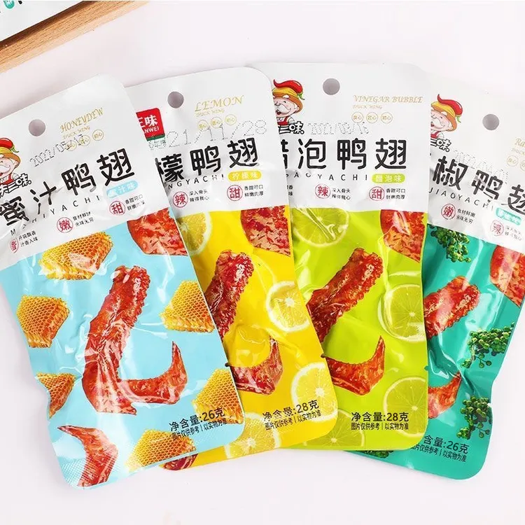 农夫三味柠檬醋泡藤椒鸭翅酱卤泡翅多种口味熟食小吃解馋休闲零食