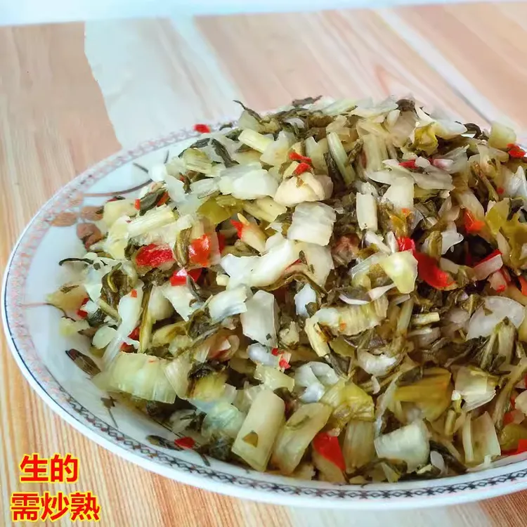 新鲜传统手工腌制酸白菜特色微辣小青菜泡菜安徽咸菜开胃下饭酱菜