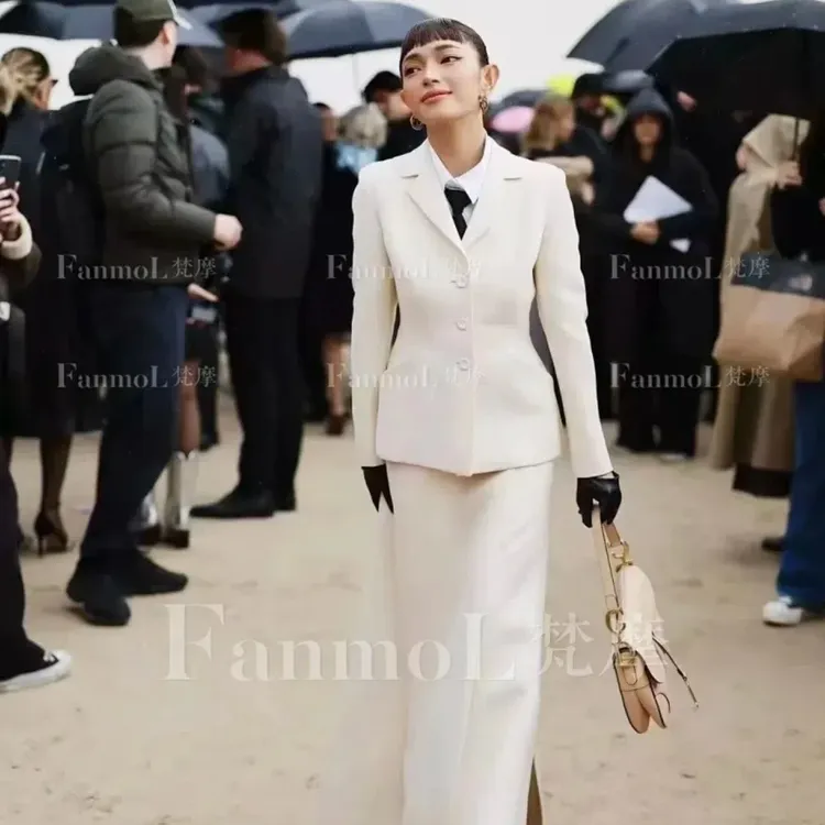 CLASSIEVU~醉经典Bar Jacket立体剪裁丝毛英伦风蒙田西装外套