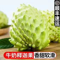 【顺丰包邮】云南高原牛奶凤梨释迦3斤新鲜采摘释迦果香甜多汁TY