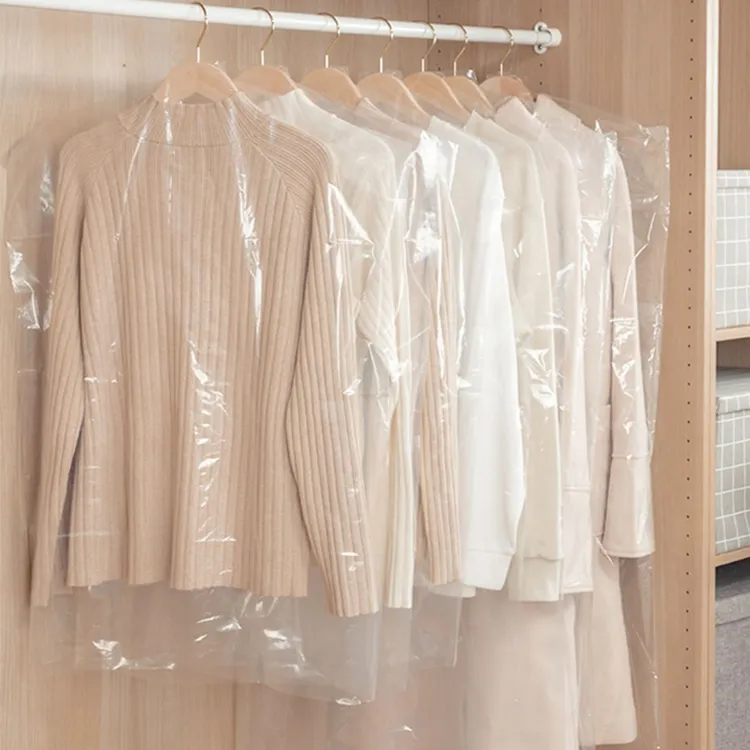 套衣服防尘罩干洗店一次性大衣防尘袋衣罩家用透明专用收纳袋袋