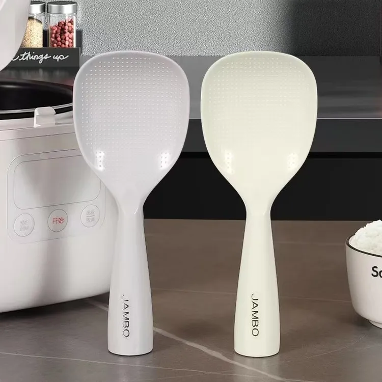 日式不粘饭勺可立式家用盛饭电饭煲不沾米饭电饭锅塑料大打饭勺子