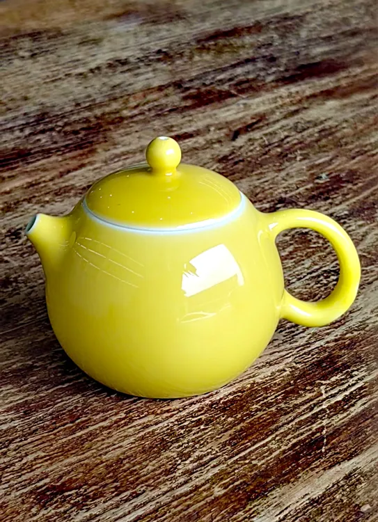 颜色釉小壶女神茶友神器可爱简约纯手工陶瓷创意