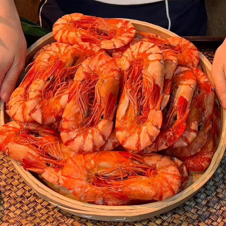 【顺丰包邮】湛江特产九节虾即食烤虾海鲜海虾零食