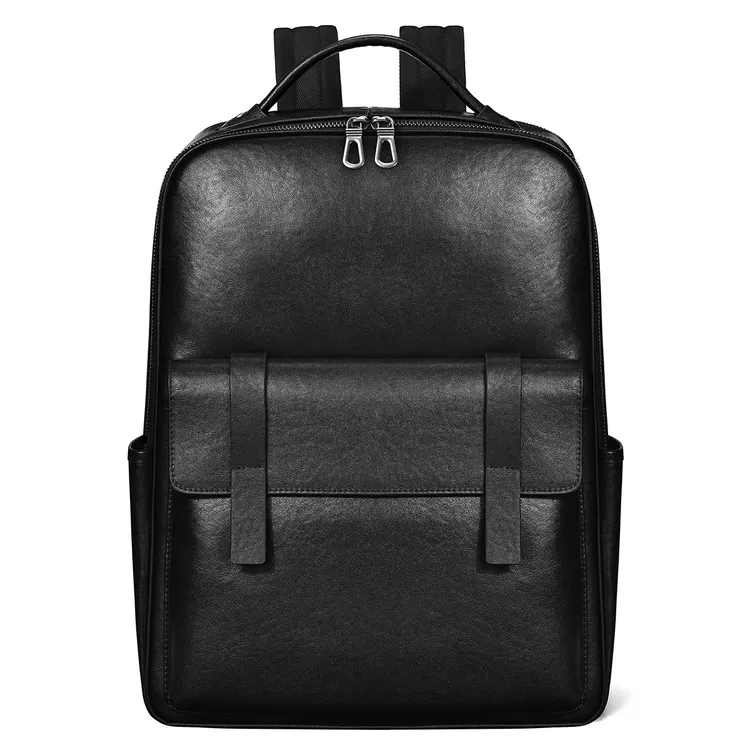 高档轻奢头层牛皮双肩背包男士真皮背包男双肩包男款爆款2025新款