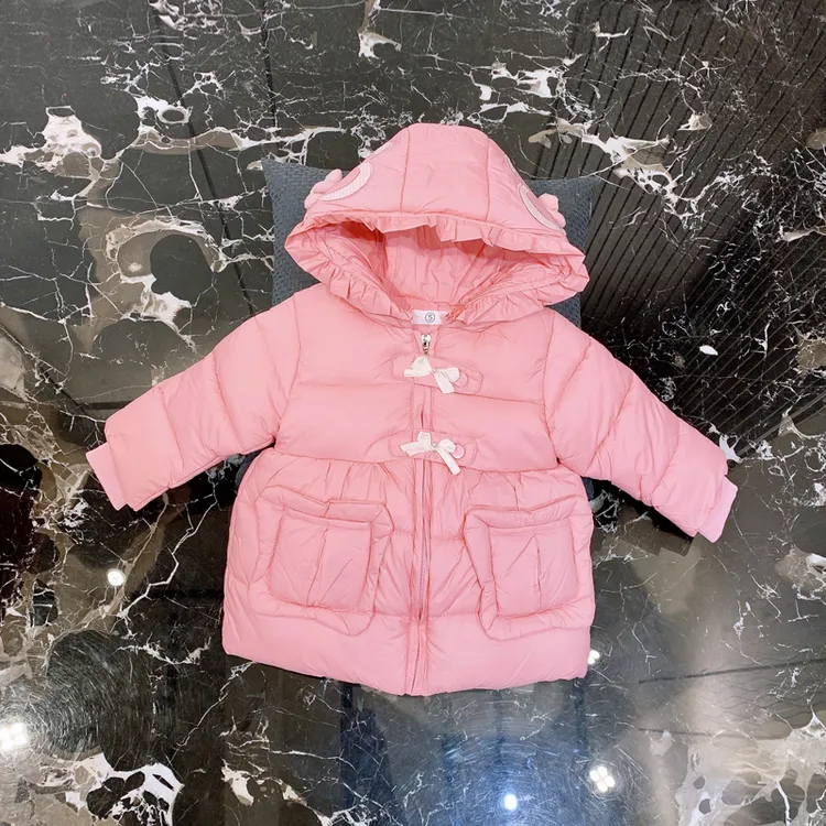 保暖儿童女童棉服冬装2024新款棉衣女宝宝夹棉外套加厚冬季棉袄