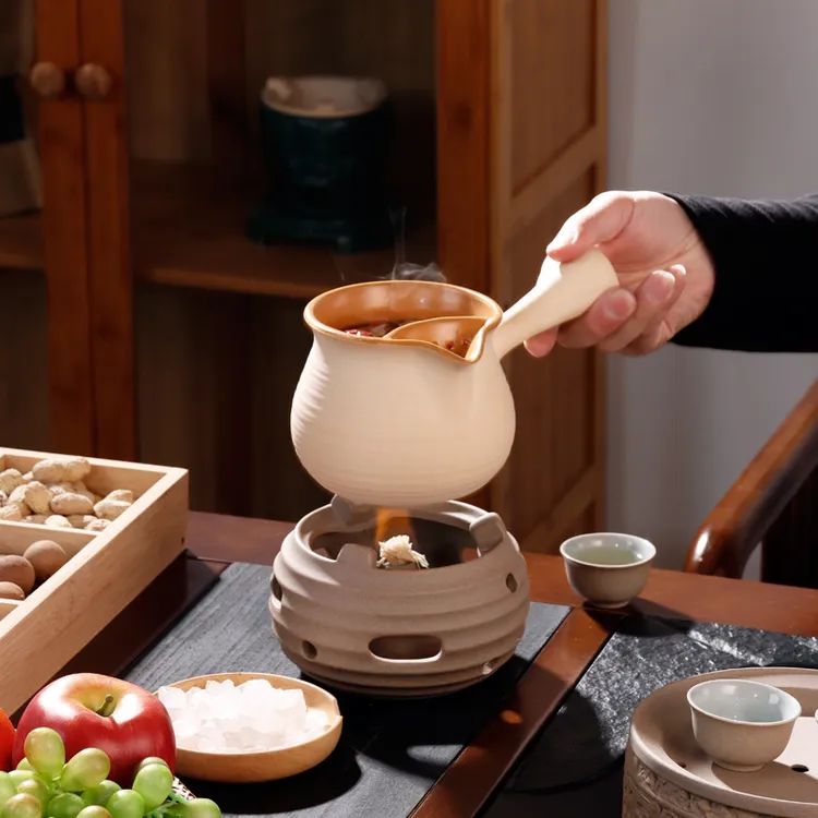 逍遥罐罐围炉煮茶器煮茶壶煮茶罐家用户外小茶炉煮茶炉茶具套装