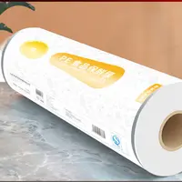 大卷PE拖地塑身膜缠绕膜家用厨房用一次性食品保鲜膜手撕束腹膜