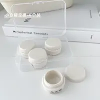 小颖美甲花思蝶4个装花思蝶小圆罐空罐子
