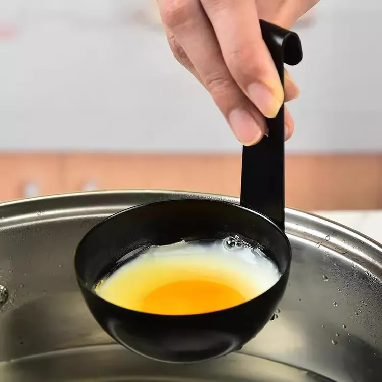 多功能不沾煮蛋器大号创意早餐煮鸡蛋器家用长柄挂钩蒸蛋工具    